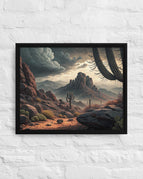 Black / 16″×20″