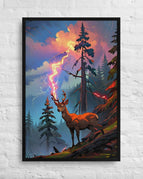 Black / 24″×36″