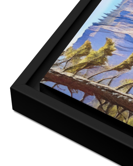 Oregon Calling - Digital Art - Framed canvas - FREE SHIPPING