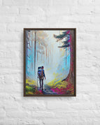 Brown / 18″×24″
