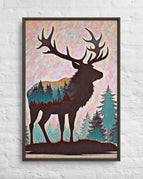 Brown / 24″×36″