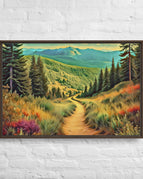 Brown / 24″×36″