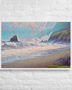 White / 24″×36″