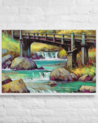 White / 24″×36″