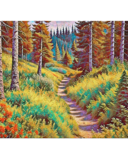 Autumn in Oregon - Digital Art - Jigsaw puzzle