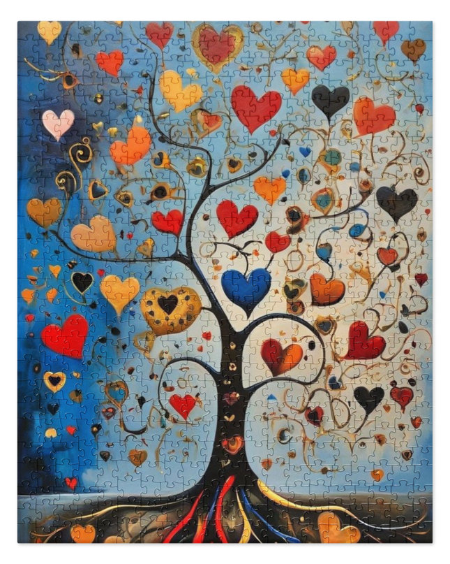 Tree of Hearts - Jigsaw puzzle