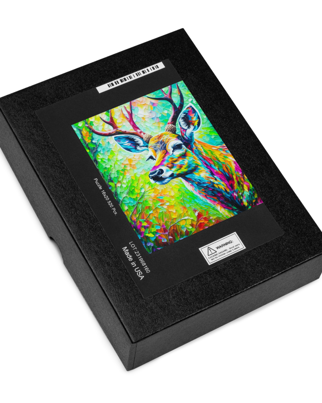 Deer in the Woods - Jigsaw puzzle