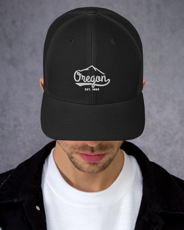 Oregon Est. 1859 - Retro Trucker Cap