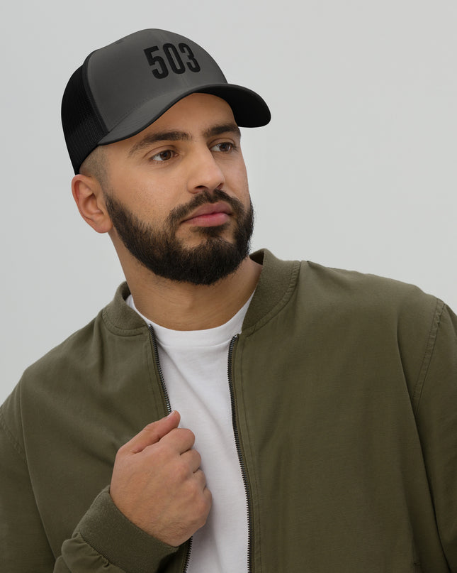 503/Black - Trucker Cap