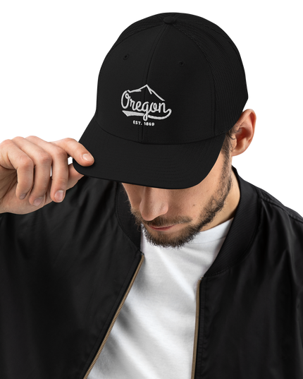 Oregon Est. 1859 - Retro Trucker Cap