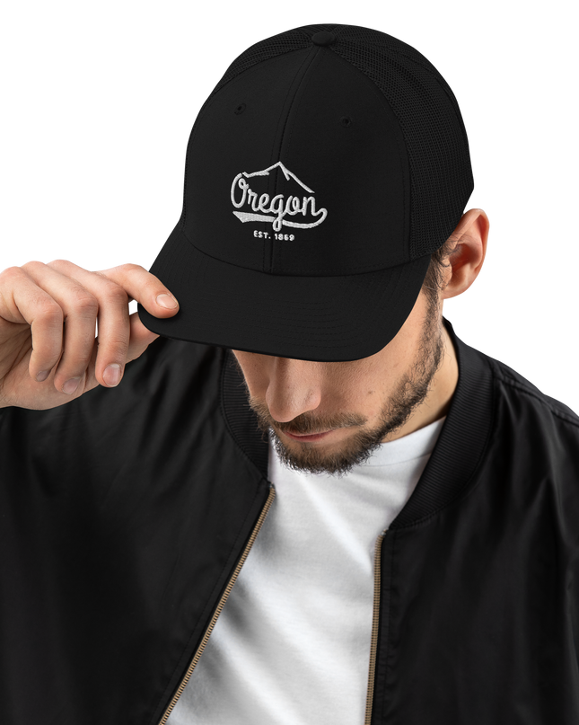 Oregon Est. 1859 - Retro Trucker Cap