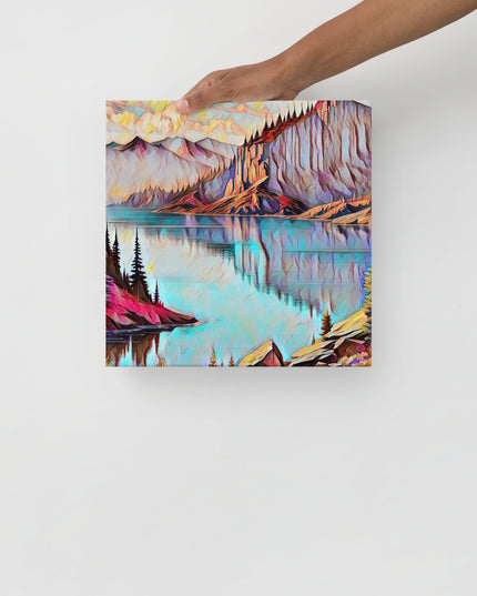 Into the Northwest - Digital Art - Thin canvas
