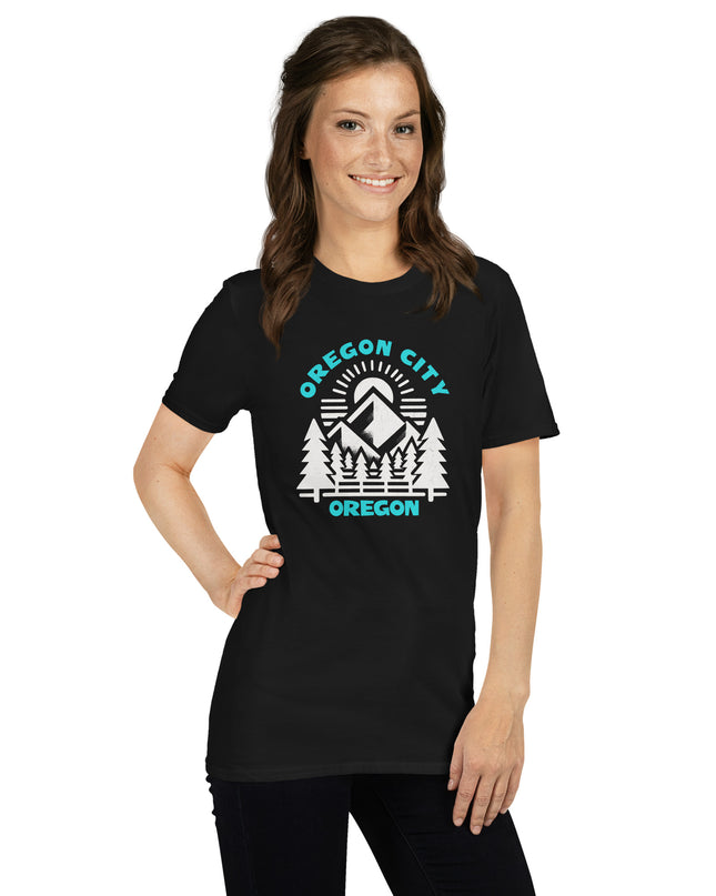 Oregon City - Featured Cities - Short-Sleeve Unisex T-Shirt