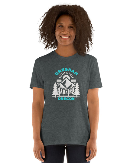 Gresham - Featured Cities - Short-Sleeve Unisex T-Shirt