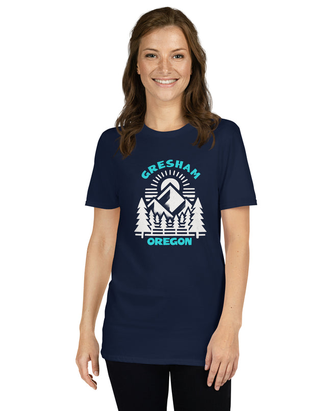 Gresham - Featured Cities - Short-Sleeve Unisex T-Shirt