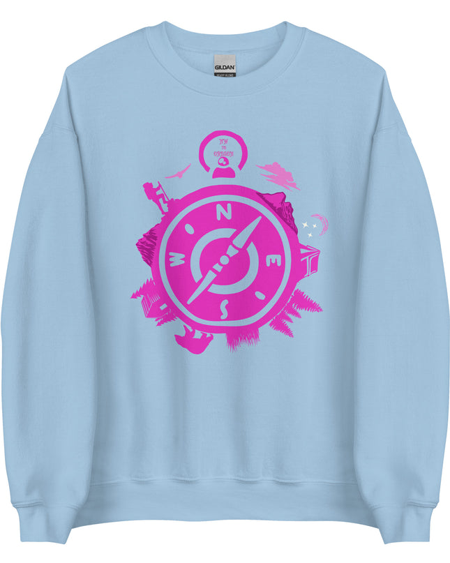 NW to Oregon - Pink - Unisex Sweatshirt