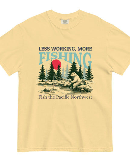 MORE FISHING - Premium - Comfort Colors - T-Shirt