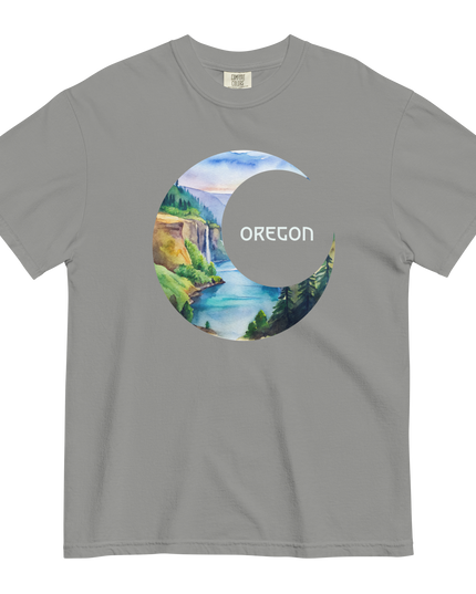 OREGON MOON- COMFORT COLORS - Unisex garment-dyed heavyweight t-shirt