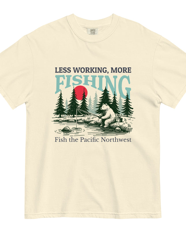 MORE FISHING - Premium - Comfort Colors - T-Shirt