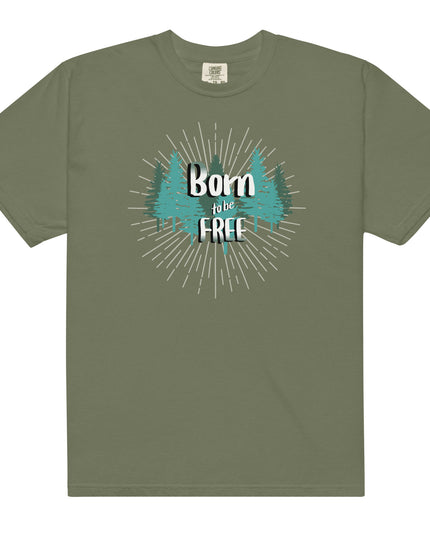 Born to Be Free - Premium - Comfort Colors - T-Shirt