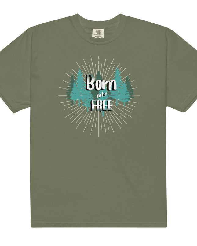 Born to Be Free - Premium - Comfort Colors - T-Shirt