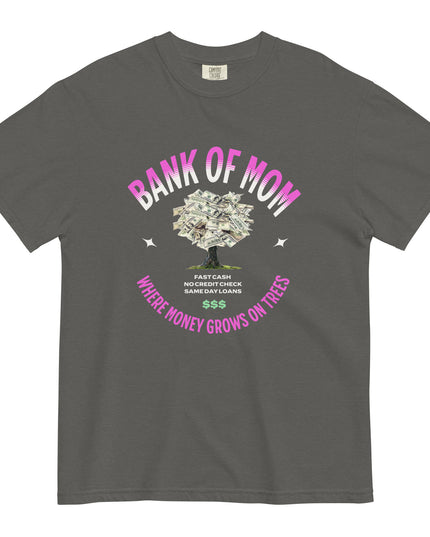 BANK OF MOM - Comfort Colors - Unisex garment-dyed heavyweight t-shirt