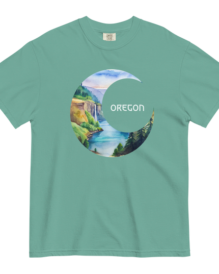 OREGON MOON- COMFORT COLORS - Unisex garment-dyed heavyweight t-shirt