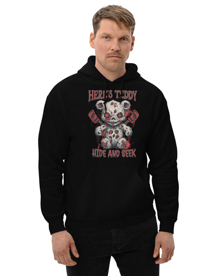 HALLOWEEN - HERE'S TEDDY - Unisex Hoodie