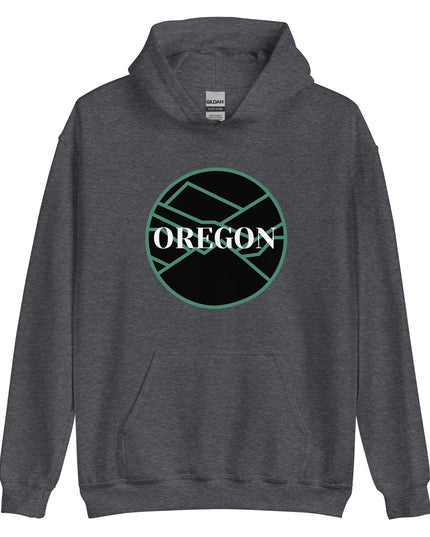 OREGON - Green/Black - Unisex Hoodie