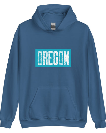 Oregon in Teal - Unisex Hoodie