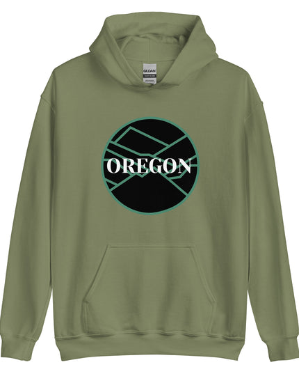 OREGON - Green/Black - Unisex Hoodie