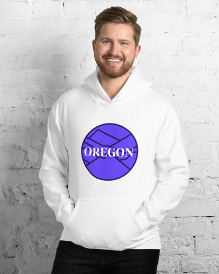 OREGON - Violet - Unisex Hoodie