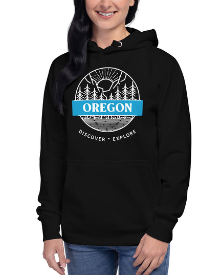 Oregon - Discover - Explore - Unisex Hoodie
