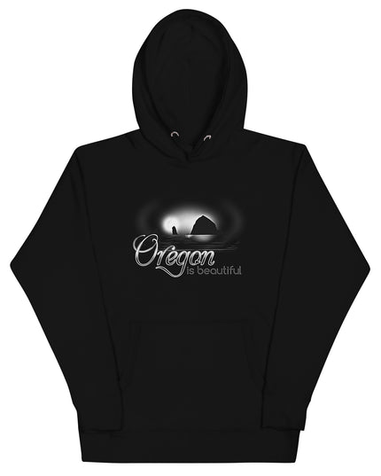 Oregon is Beautiful/ BW - Unisex Hoodie