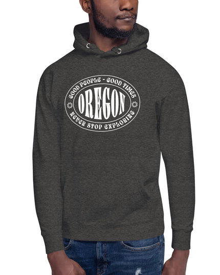Oregon - Good People - Good Time - Unisex Hoodie