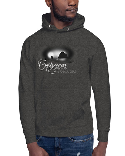 Oregon is Beautiful/ BW - Unisex Hoodie
