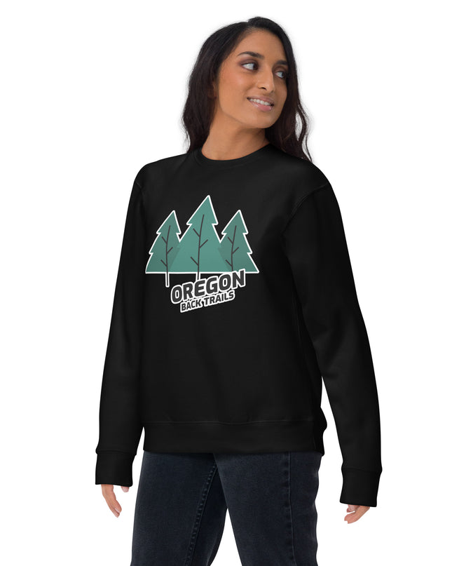 Oregon Back Trails - Unisex Premium Sweatshirt