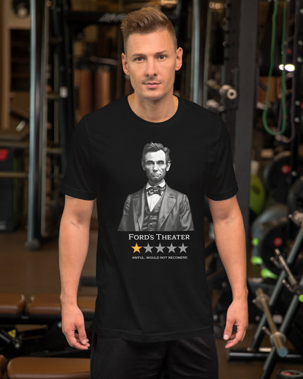 Lincoln - One Star Review - Unisex t-shirt