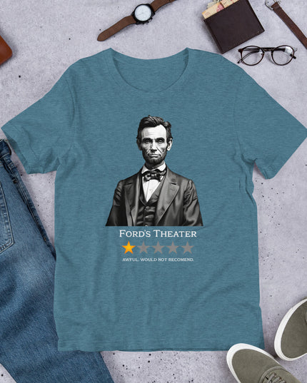 Lincoln - One Star Review - Unisex t-shirt