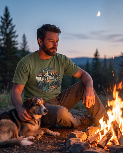 Wild By Nature - Premium Comfort Colors t-shirt